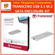 Transcend USB 3.1 M.2 SATA Enclosure Kit Type 2242 - TS-CM42S