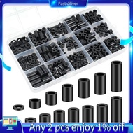 Nylon Spacers, Plastic Spacers Washers Assortment Kit 345 Pcs Electrical Outlet Screw Spacers, M3  B