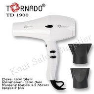 Hairdryer Tornado TD 1900 ION White