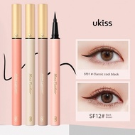 eyeliner pencil Ukiss eyeliner coklat biru merah warna eyeliner kalis air tidak mudah mengotorkan pe