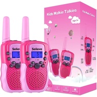 Selieve-Suitable for Children aged 3 to 12 Toys, Channel 22 Walkie-Talkie, Two-Way Radio Toys with B