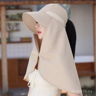 Ultraviolet Outdoor Hat Brim Hat Quick Sun Protection Neck Protection Sun Hat Beach Bucket Dry Shawl