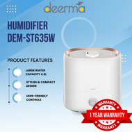 Elevate Your Air Quality: Deerma DEM-ST635W 4.5L White Air Humidifier