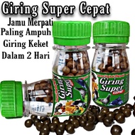 120 BUTIR PIL HITAM SUPER GIRING jamu merpati giring keket keras pil klenceng kamlang jamu herbal Merpati ginseng teki ferfeck power speed Laras Ati raja pukul sarang walet Madu klanceng temu kunci ginseng power extra jp baron b trek pil alus rjb pil edan