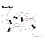 5Pcs 23A/A23 Battery (12V) Clip Holder Box Case Black
