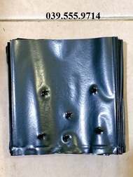 1kg túi bầu đen ươm cây giống kích cỡ 11x13 - Túi Ươm cây tái sử dụng nhiều lần