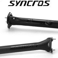 Syncros Mountain/Road bike carbon seatpost UD Full Carbon Fibre Bicycle seatposts and Bicycle Saddle