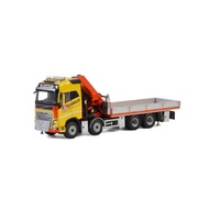 WSI 1: 50 VOLVO FH4 8X4 TRUCK VOLVO TRUCK with Car Hanging Alloy Model 01-2572