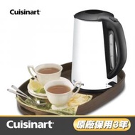 Cuisinart - Cuisinart CJK-15WHK 無線 雙層保護 不燙手機身及手柄 不銹鋼內膽電熱水壺 (1.5L) (白色)