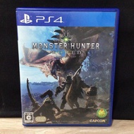 แผ่นแท้ [PS4] Monster Hunter World (Japan) (PLJM-16110 | 16422) Mon Hun มอนสเตอร์ ฮันเตอร์ ล่าแย้ MH