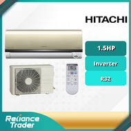 Hitachi 1.5HP Deluxe Plus Inverter Series (R32) RAS-SX13CJ