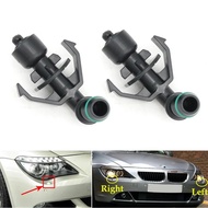 Front Headlight Headlamp Washer Cylinder Spray Nozzle Pump Cleaning Actuator Jet For BMW E63 E63N E6