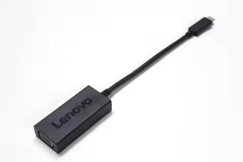 USB-C to VGA Adapter Cable Type-C to VGA for Lenovo System up to 1920x1200