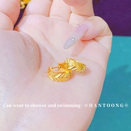 Subang Titanium Original Gold Earrings Anting Perempuan Anti Karat Earring Stainless Steel