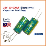25V 10000uF 10,000uF 25V10000UF Electrolytic Capacitor Kapasitor 18x35 mm Elco