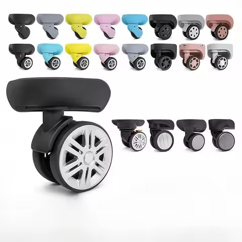 Universal Luggage Wheels Replacement Suitcase Trolley Accessories Swivel Caster Fit for American Tou