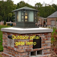 Weather proof gate lamp pillar gate lamp lampu pagar lampu tembok