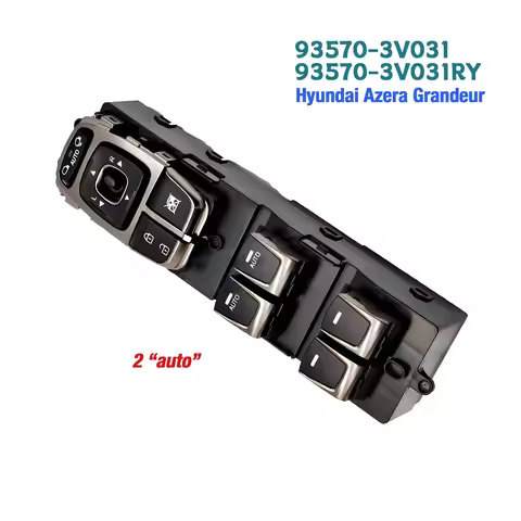 93570-3V031 935703V031 2 auto For Hyundai Azera Grandeur 2011-2015, Electric Power Master Window Lif