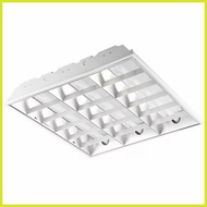 ❡ ☀ ◱ LOUVER HOUSING WHIT T8 LED TUBE LIGHT LED Ceiling Grille Lamp OFFICE LIGHTING