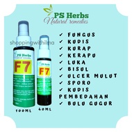 Ubat merawat SPORO Spray F7 PS Herbs Kurap Gatal-gatal Luka Kudis Kucing Anjing Arnab Ayam
