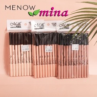 Borong 12s (66sen) MN Eyebrow Pencil with Concealer Brow 100% ORI Menow Murah Wholesale Original Pen