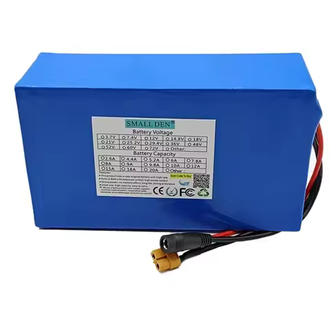 New 72V 10Ah-45Ah 21700 lithium battery pack 20S square high-power portable rechargeable battery