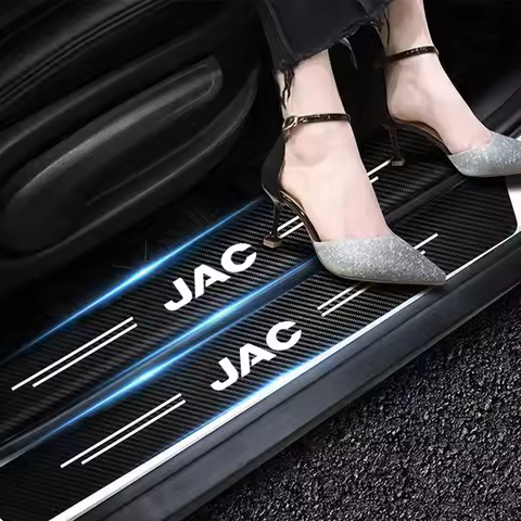 Car Sill pedal Rear Bumper Protection Stickers For JAC Refine J3 J4 J7 JS2 JS3 JS4 KR1 S2 S3 S4 S5 S