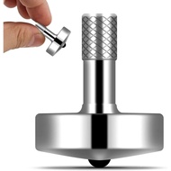 DjuiinoStar Premium SS Spinning Top: 5-11 Minutes, Lengthened Stem, Easy to Twirl, CNC Machined, Gre