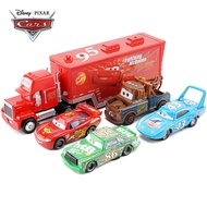 Disney Pixar Racing 2 3 Toy Lightning McQueen Jackson Storm Mike Uncle Truck 1:55 Alloy Model Car Children Birthday gift