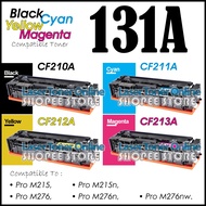 H*131 Compatible To H* 131A CF210A CF 210A Black & Color LaserJet Pro 200 M251 M251n M276 M276n M276