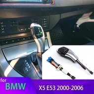 Car LED Handles Gear Shift Knob Lever Stick Head Replacement For BMW X5 E53 3.0i 4.4i 4.6is 4.8is 3.