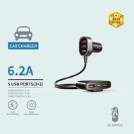 JOYROOM JR-CL03 6.2A 五口智慧車用充電器 rteckp 2530 JOYROOM JR-CL03 6.2A Multi 5 Ports USB Smart Car Charger 