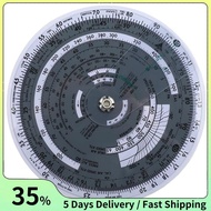New 6 Inches E6B-R Circular Flight Computer Aviation Plotter Slide Rule for Aviation Flight Training