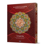AL-QURAN TAJWID & TERJEMAHAN TEMATIK DENGAN PANDUAN WARNA BERTEMA A4 (TELAGA BIRU)
