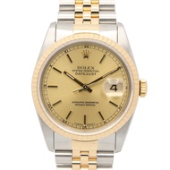 【二手】ROLEXDatejust L 系列 16233 CH/BA K18（黃金）不鏽鋼男士腕錶