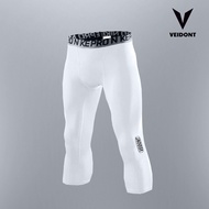 Basketball Compression Pants For Men 7/8 Length High Elasticity Breathable