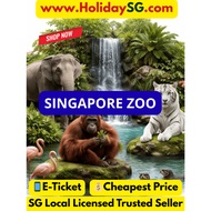 Singapore Zoo Admission – Nature & Wildlife Adventure |  E Ticket | Instant Delivery |