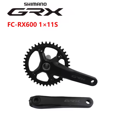 SHIMANO GRX FC-RX600 Crankset 170mm/172.5mm 40T Gravel Road Chainwheel 1x11-Speed For Road Bicycle O