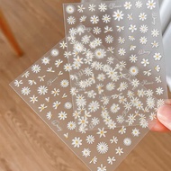 Daisy sticker for summer, nail art sticker