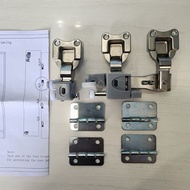 HTECH 2 DOOR 2 MTR FOLDING Rail Cupboard Door Wheels Hettich Model