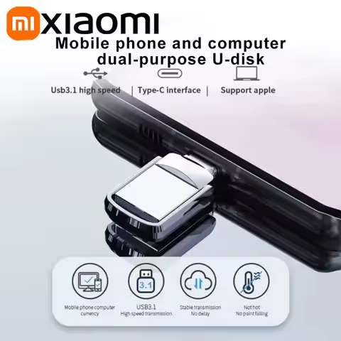 Xiaom Pen drive U-Disk USB 3.2 Type-C Interface Mobile Phone Computer Mutual Transmission Portable U