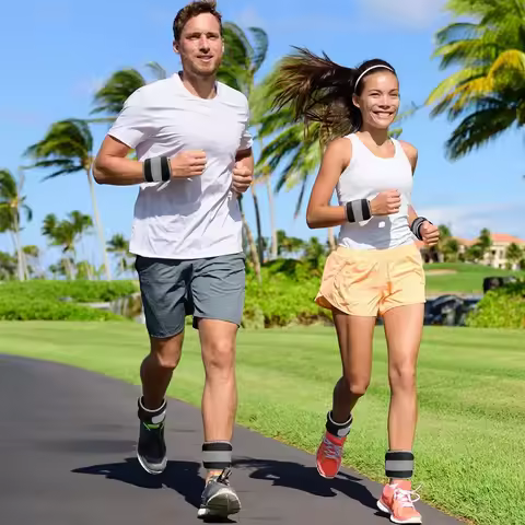 1Pair Wrist Ankle Weights, 1kg,2kg,3kg Wrist Leg Arm Weights, Comfortable Soft for Dancing, Running,