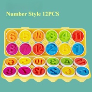 Shape and Colour Matching Egg Toy Smart Egg Twister Egg Early Education Recognition Puzzle Sorter Ga