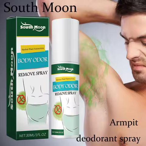 South Moon Body Odor Remove Spray Refreshing Armpit Deodorant Remove Sweat Odor Lasting Fresh Fragra