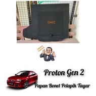 Proton Gen2 Papan Bawah Bonet Pelapik Tayar Spare Belakang Kereta Gen 2 Bonnet Board Spare Tyre