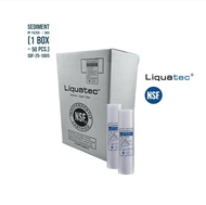 Liquatec ไส้กรองน้ำดื่ม PP ขนาด 10 นิ้ว ความละเอียด 5 ไมครอน (µm) จำนวน 1 ลัง (1 ลัง = 50 ชิ้น)