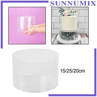 [Sunnimix] Acrylic Cylinder Presentation Stand, Round, Cake Decoration for Celebrations