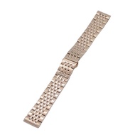 Dây đeo đồng hồ nam nữ thép không gỉ đúc đặc 7 khớp G04