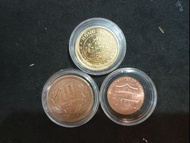 錢幣收藏：香港、日本、美國硬幣一枚