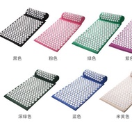 Massage acupressure mat with pillow